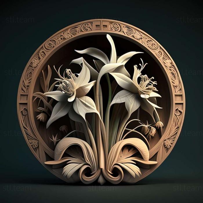 3D модель Eucharis adscendens (STL)